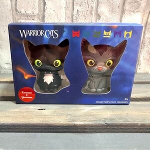 Warrior Cats The Prophecies Begin Collector Mini Figure Ravenpaw & Graystripe